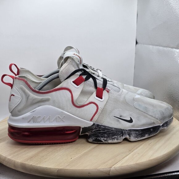 Nike Air Max 270 Infinity Size US 11 Sneaker Shoes- Red/white/Black - Picture 3 of 8
